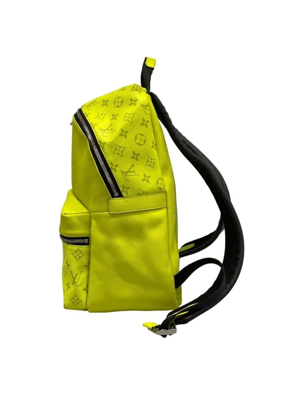 Louis Vuitton Backpack Taigarama Discovery Jaune Leather Cowhide